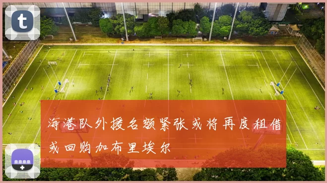 海港队外援名额紧张或将再度租借或回购加布里埃尔