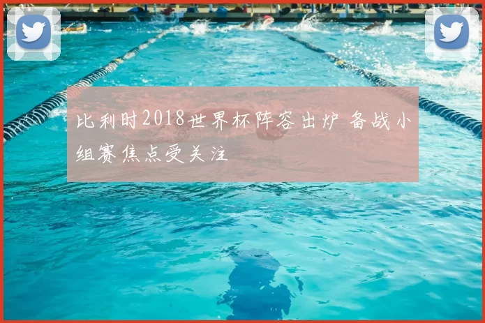 比利时2018世界杯阵容出炉 备战小组赛焦点受关注
